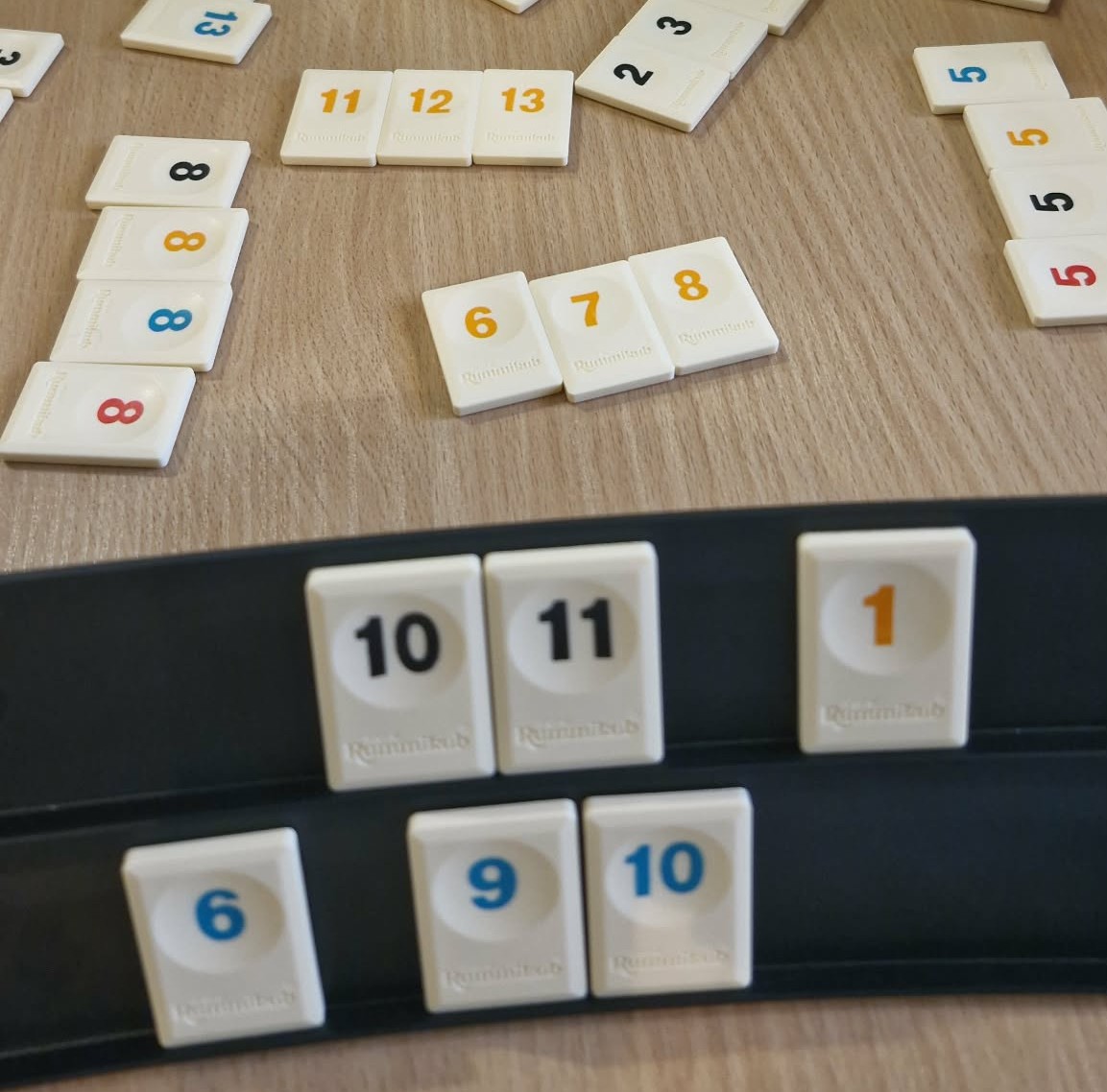 "Damskie granie" - Mini Klub Rummikub