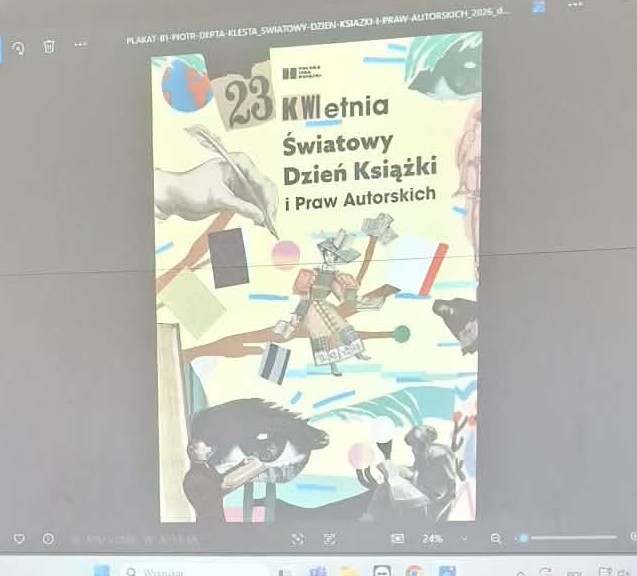 Światowy Dzień Książki i Praw Autorskich w naszej bibliotece