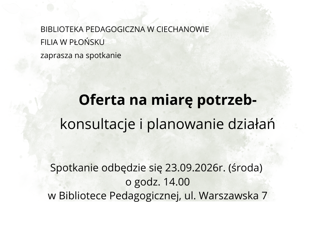 Spotkanie dla nauczycieli